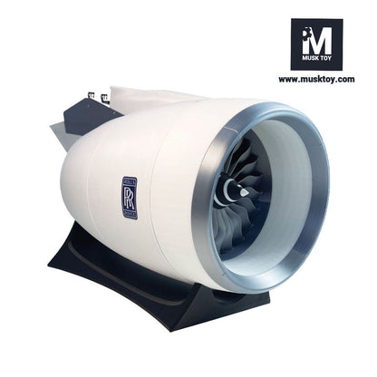 Musk toy™ TR900 Turbofan engine model - Full version (42cm / 16.5in),speed adjustable, TYPE-C interface charging