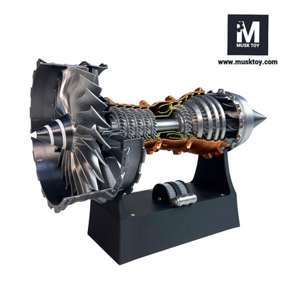 Musk Toy™ TR900 Turbofan DIY engine model (28cm / 11in) Hot sale!!